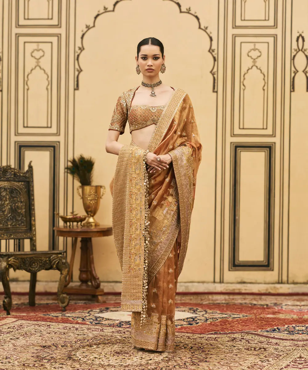 Tamra Tissue Saree Set