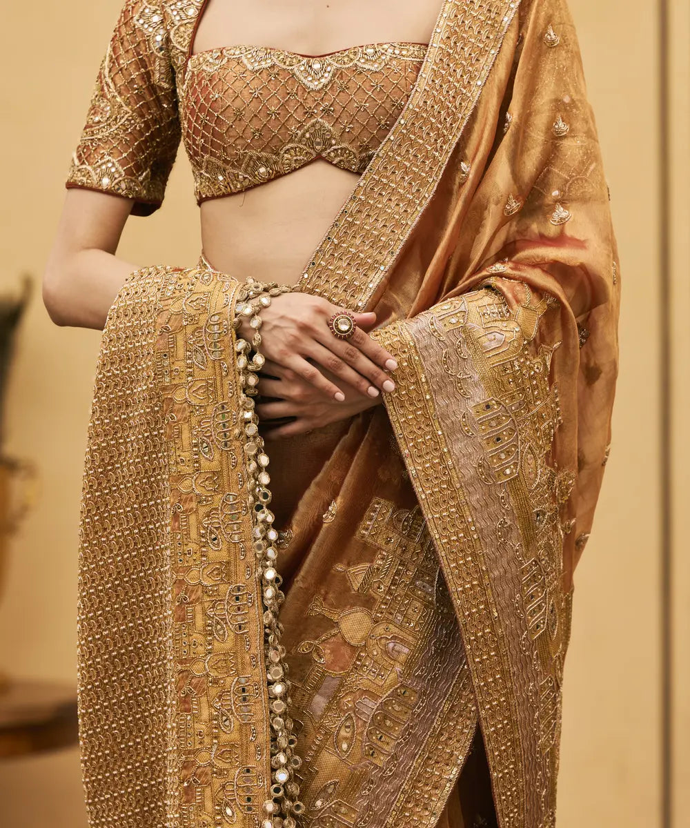 Tamra Tissue Saree Set