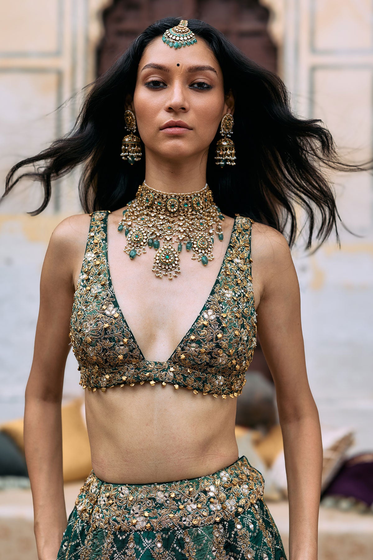 Vaidurya Lehenga Set