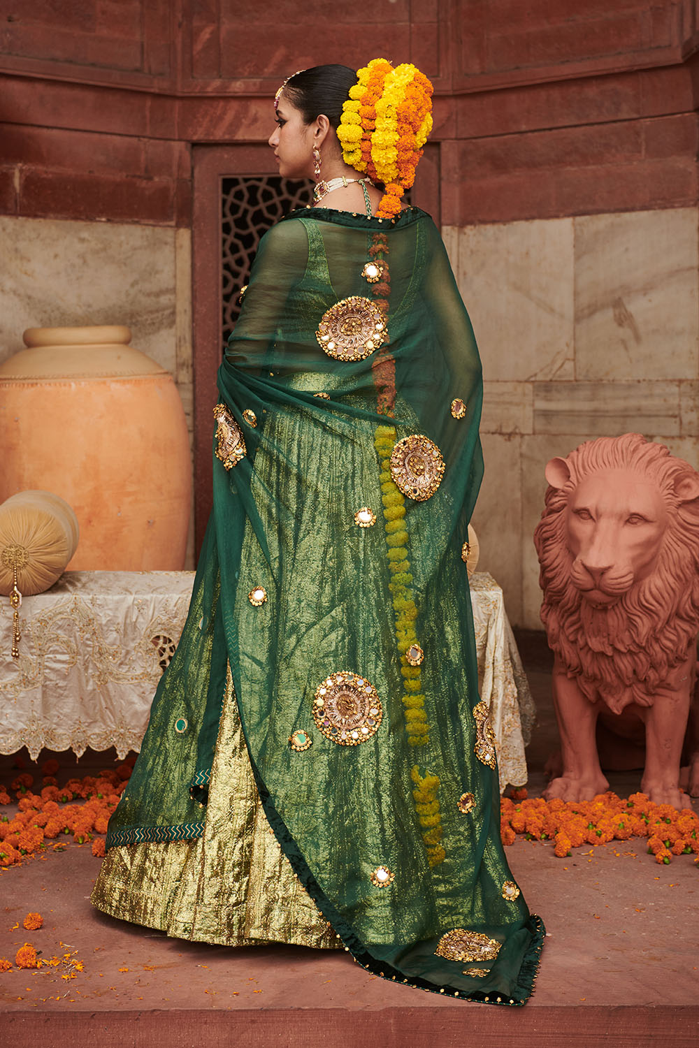 Pushp Lampi Lehenga