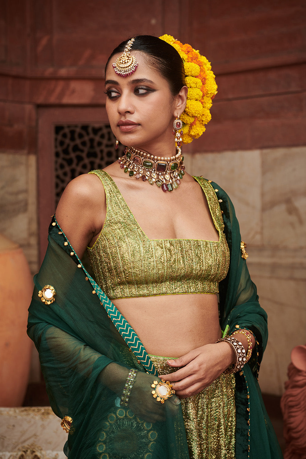 Pushp Lampi Lehenga