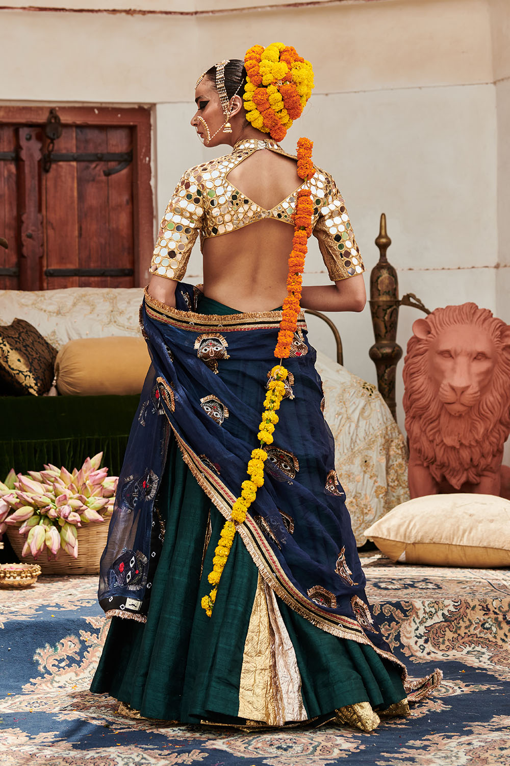 Zamurd Lehenga