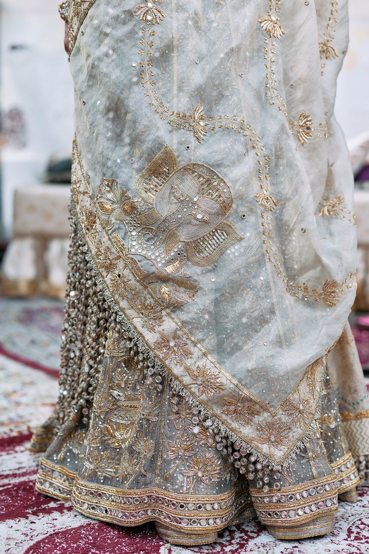 Mangalmurti Lehenga Set Without Veil