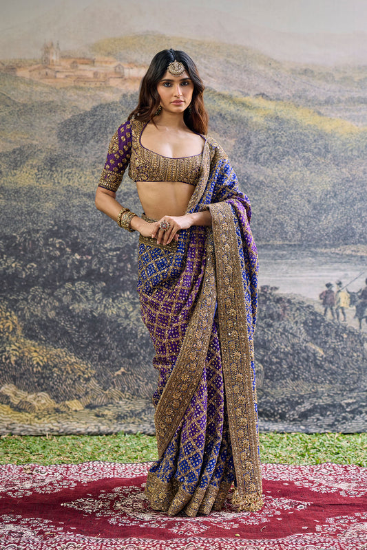 Advay Ombré Saree Set
