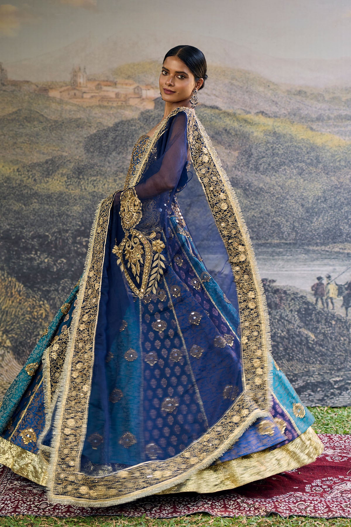 Neelratna Brocade Lehenga Set