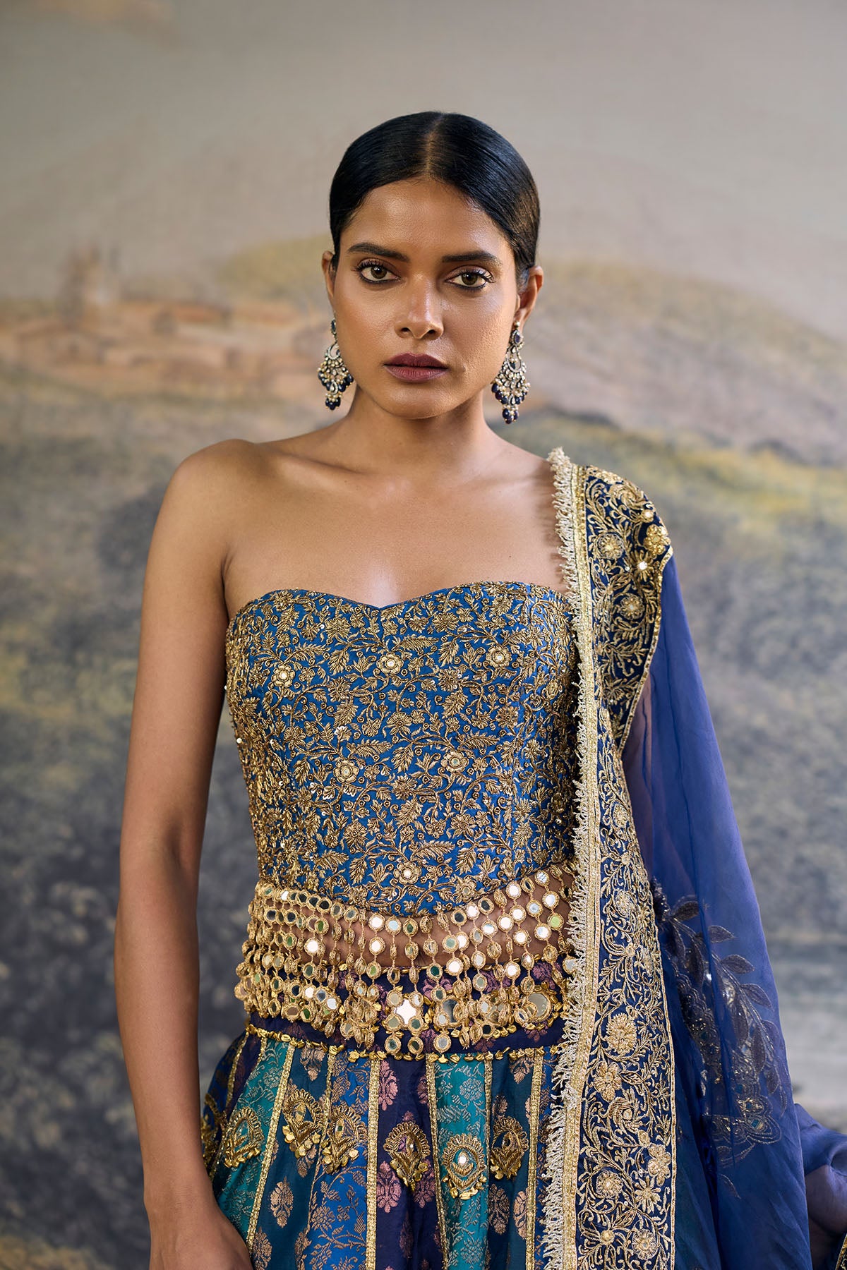 Neelratna Brocade Lehenga Set