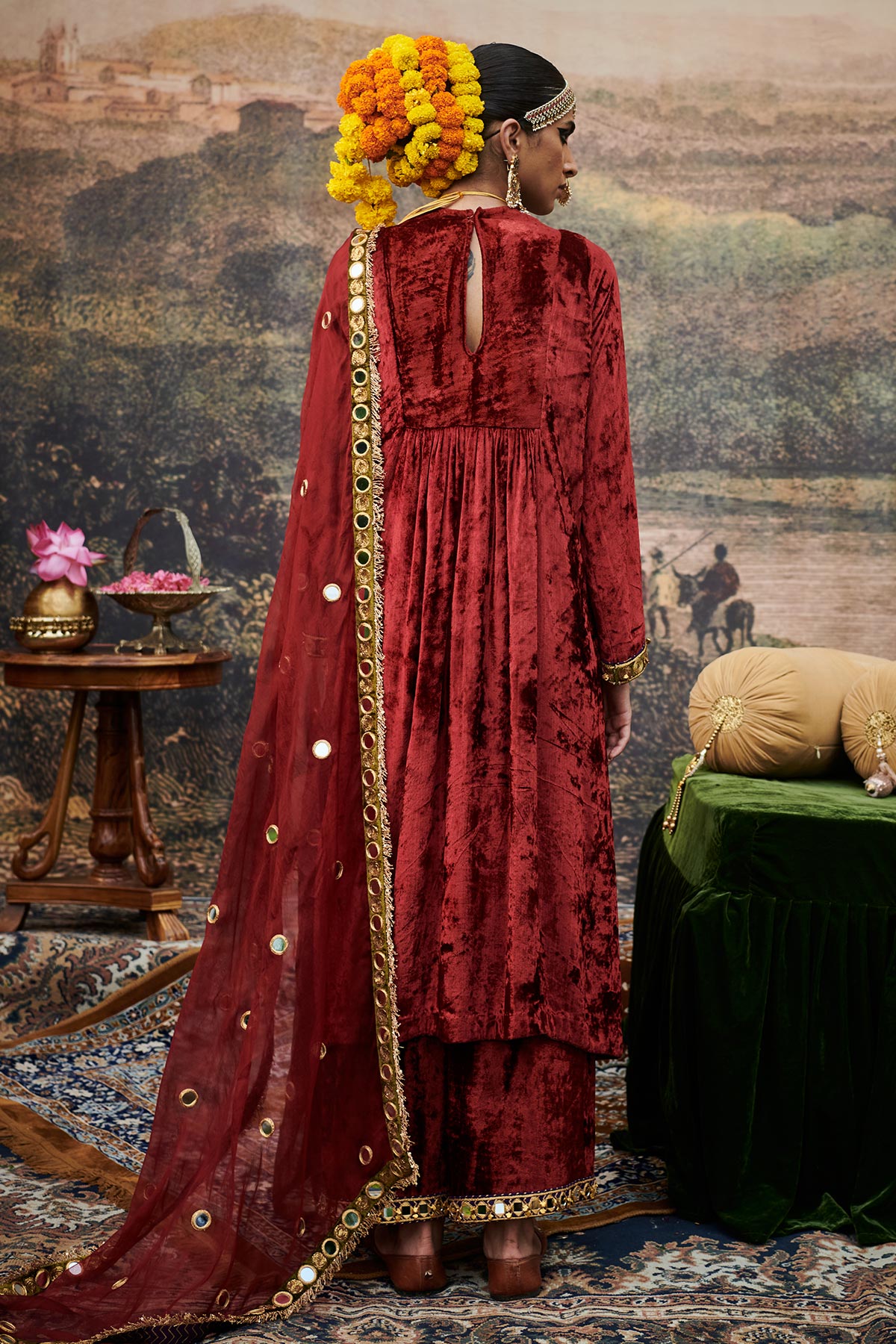 Surkh Shahi Suit