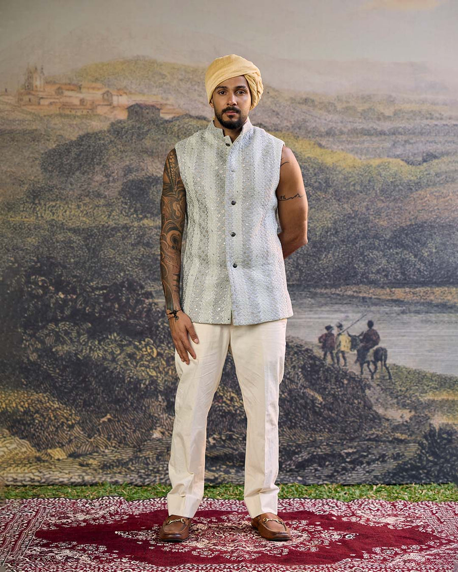Zoravar Chikankari Bandi Set-A