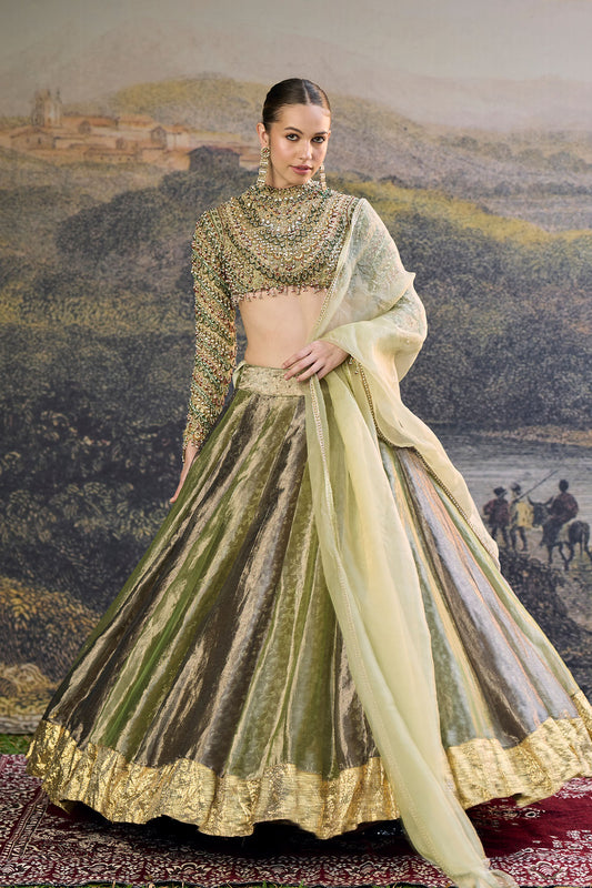 Zarreen Jadau Lehenga Set