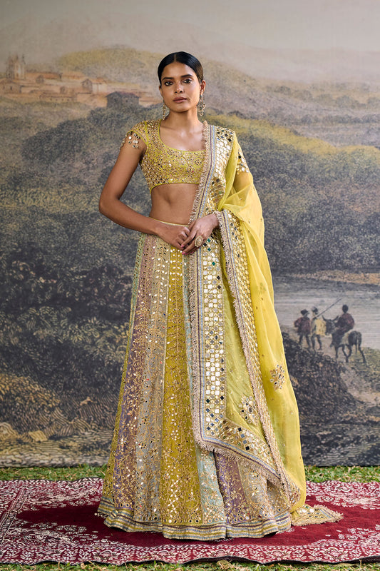 Rang Mahal Mirror Lehenga Set
