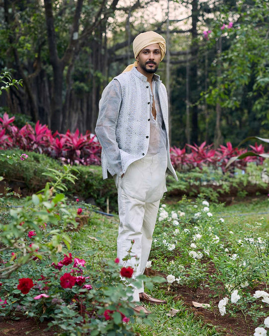 Zoravar Chikankari Bandi Set-B