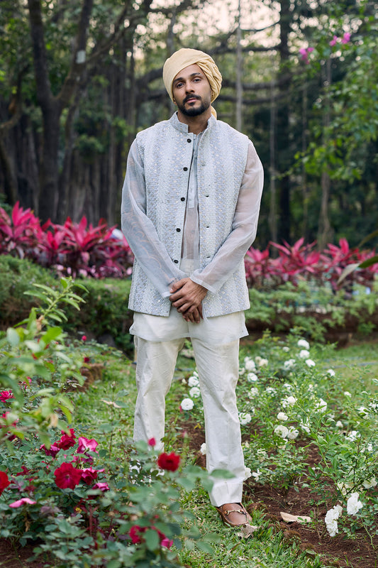 Zoravar Chikankari Bandi Set-B