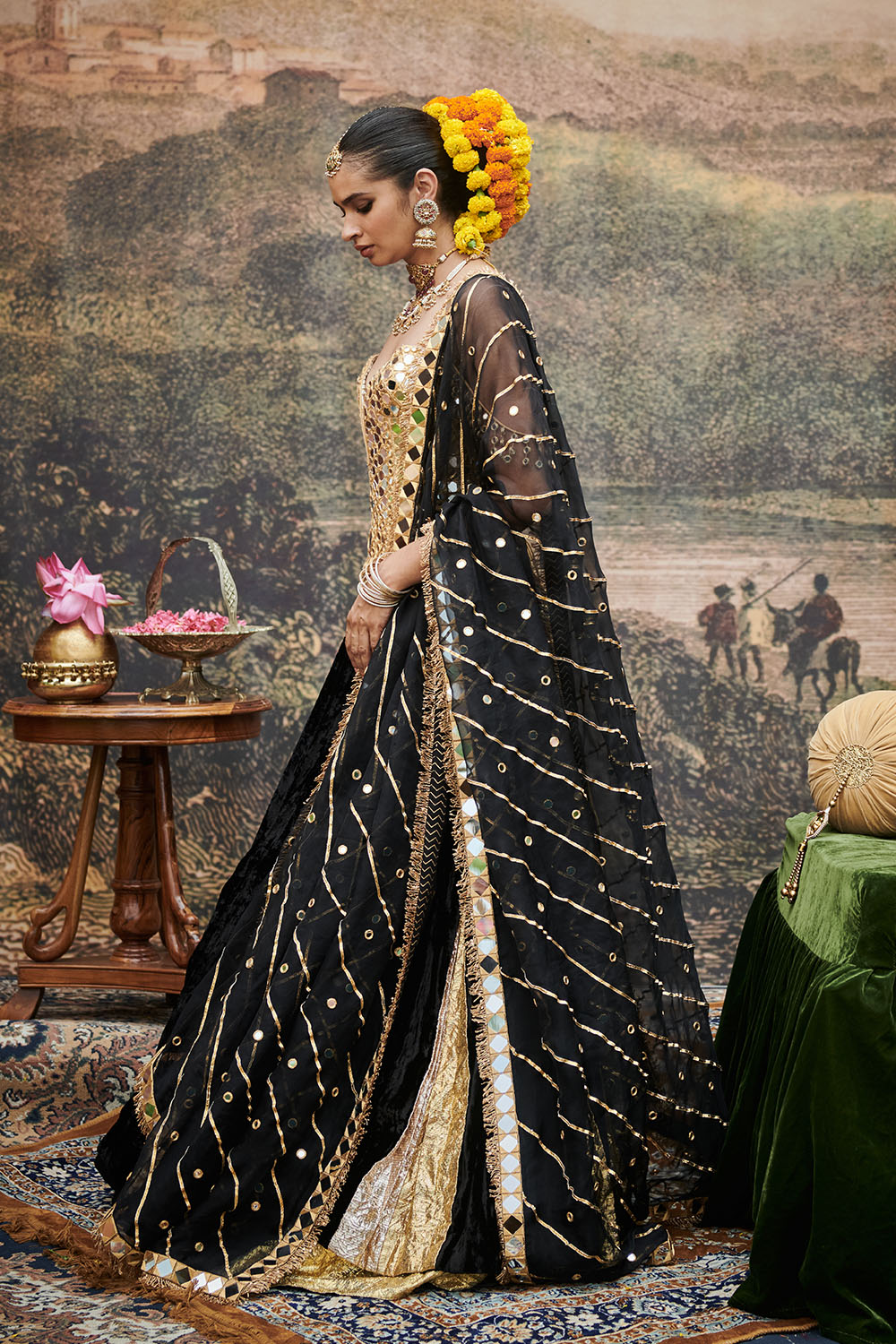 Surmayi Lehenga