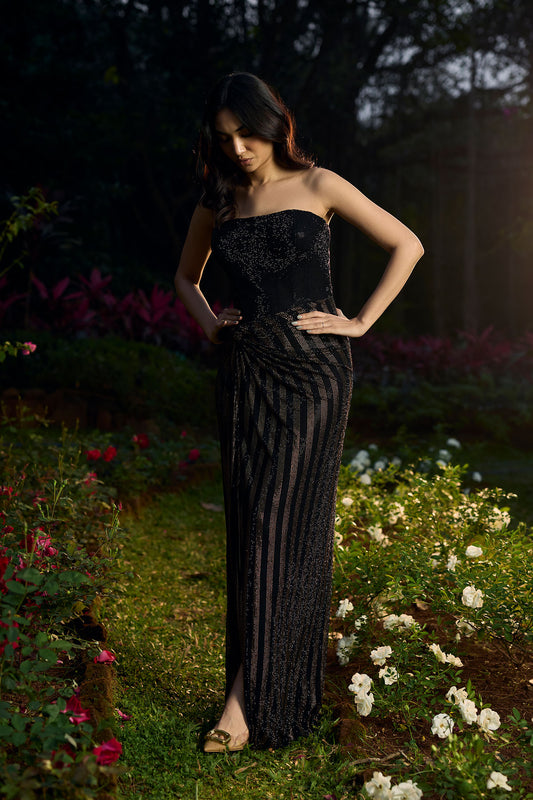 Shyamal Sona Crystal Gown