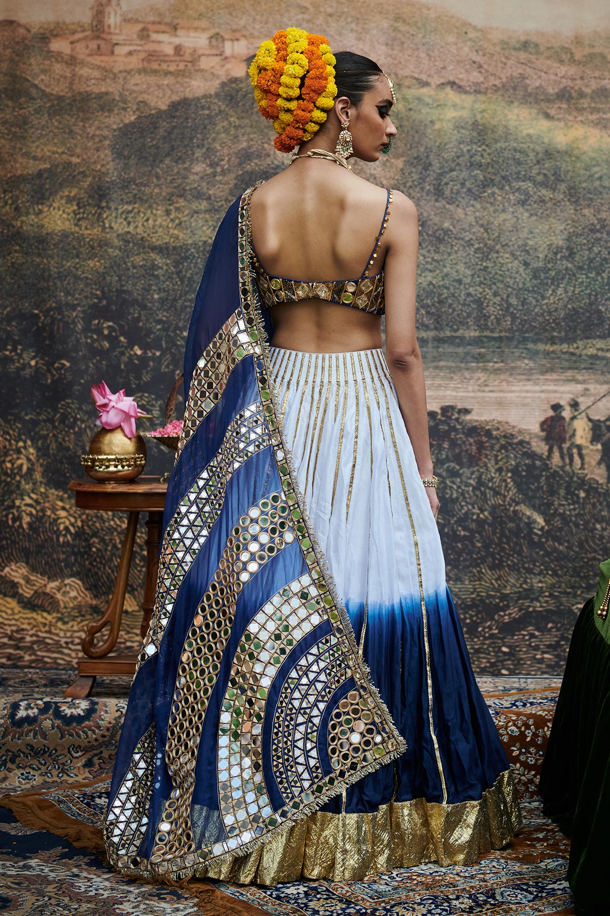 Neel Ruba Lehenga