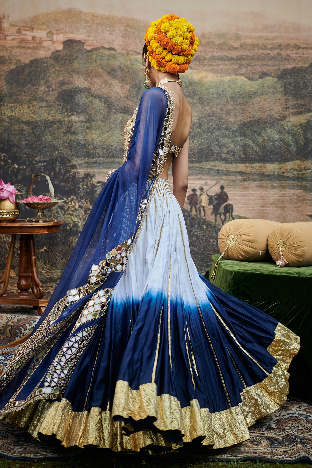 Neel Ruba Lehenga