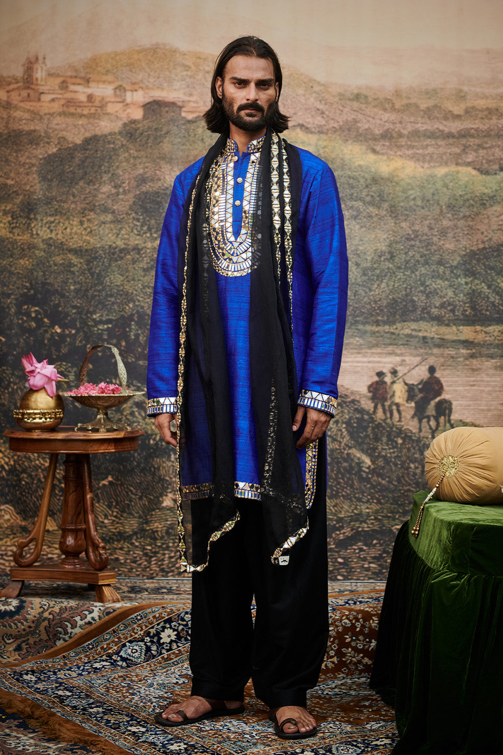 Sufi Kurta Set and Stole