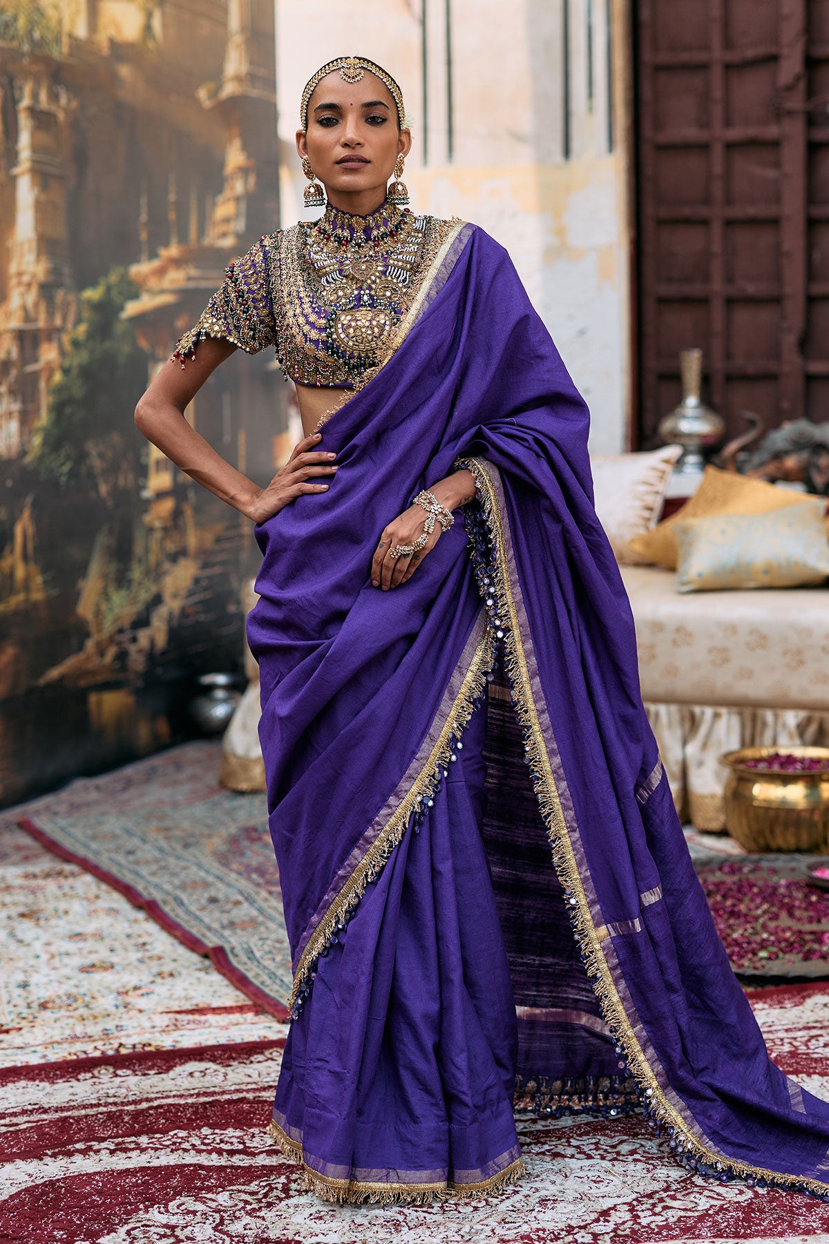 Vasudhara Saree Set – ITRH Clothings Pvt. Ltd