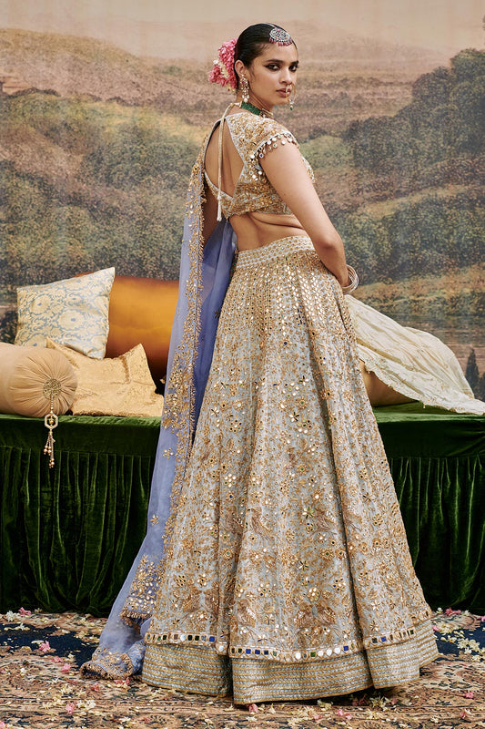 Khwab Sitara Lehenga  with Single Dupatta