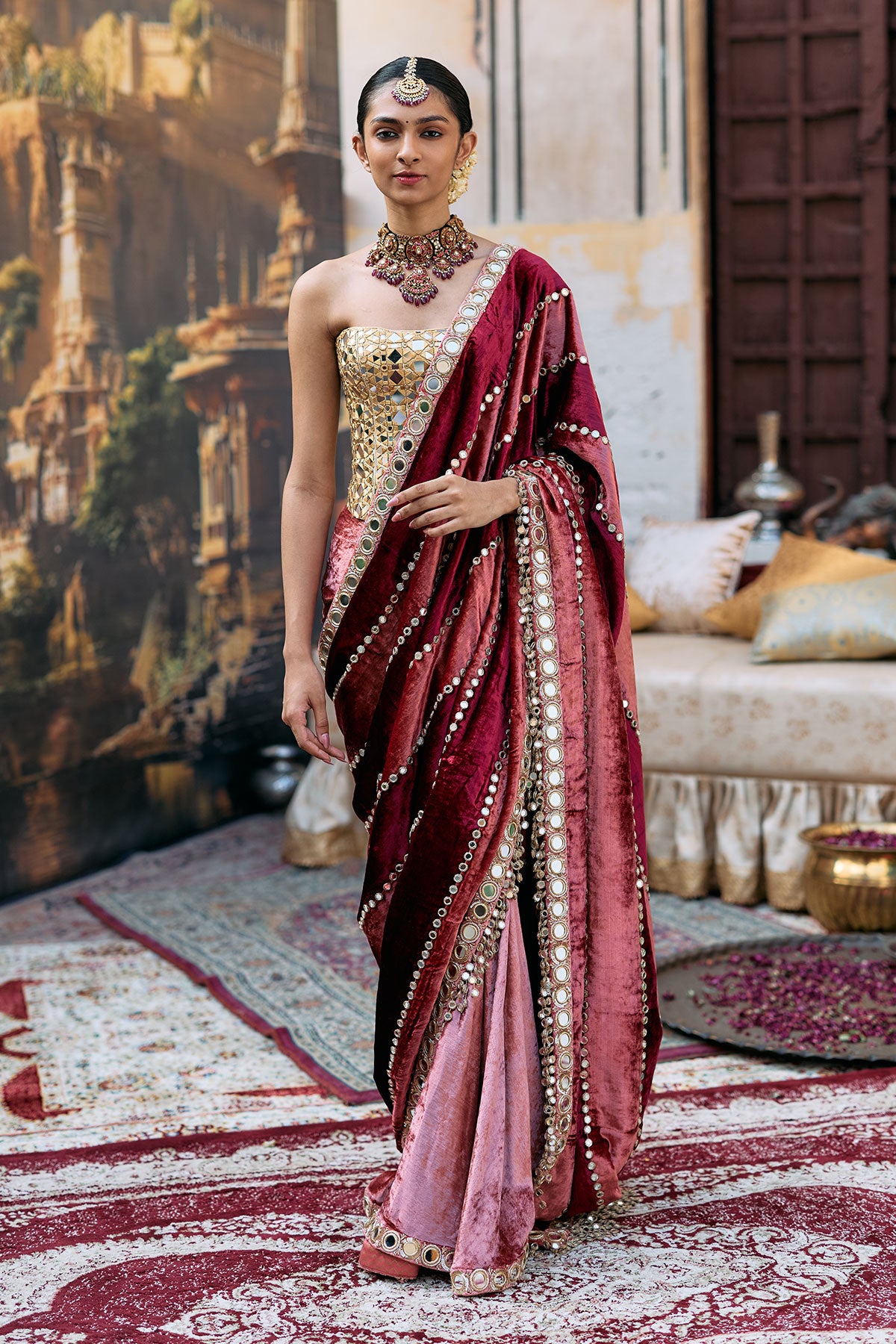 Tulika Saree Set