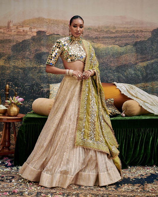 Sheesh Saanjh Lehenga