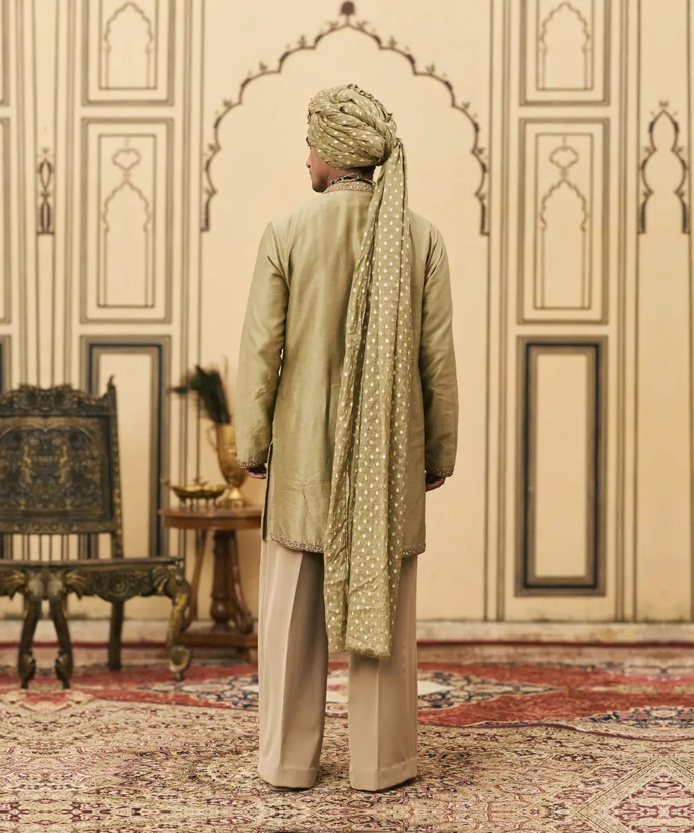 Zaitooni Chanderi Kurta Set