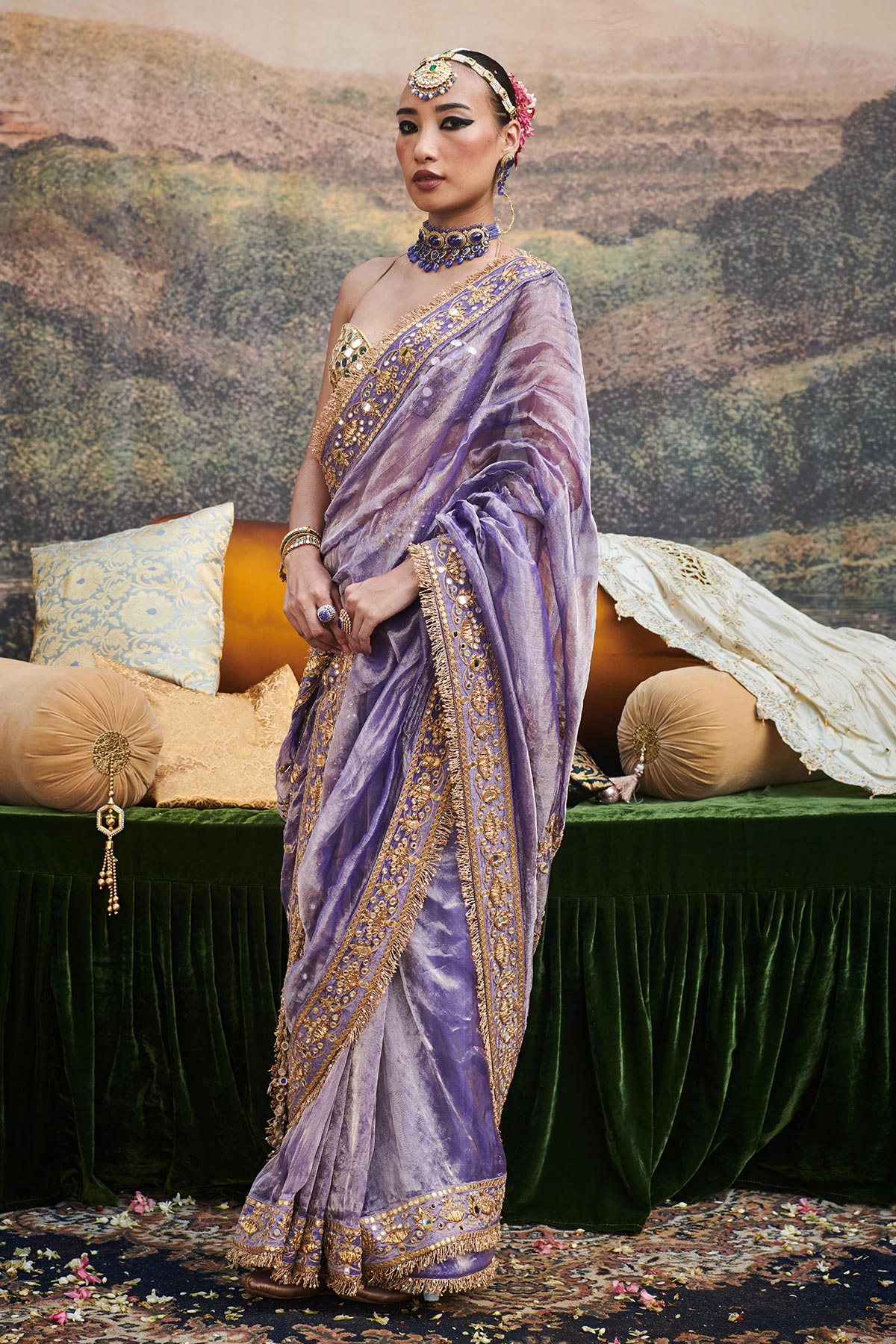 Krishna Leela Saree