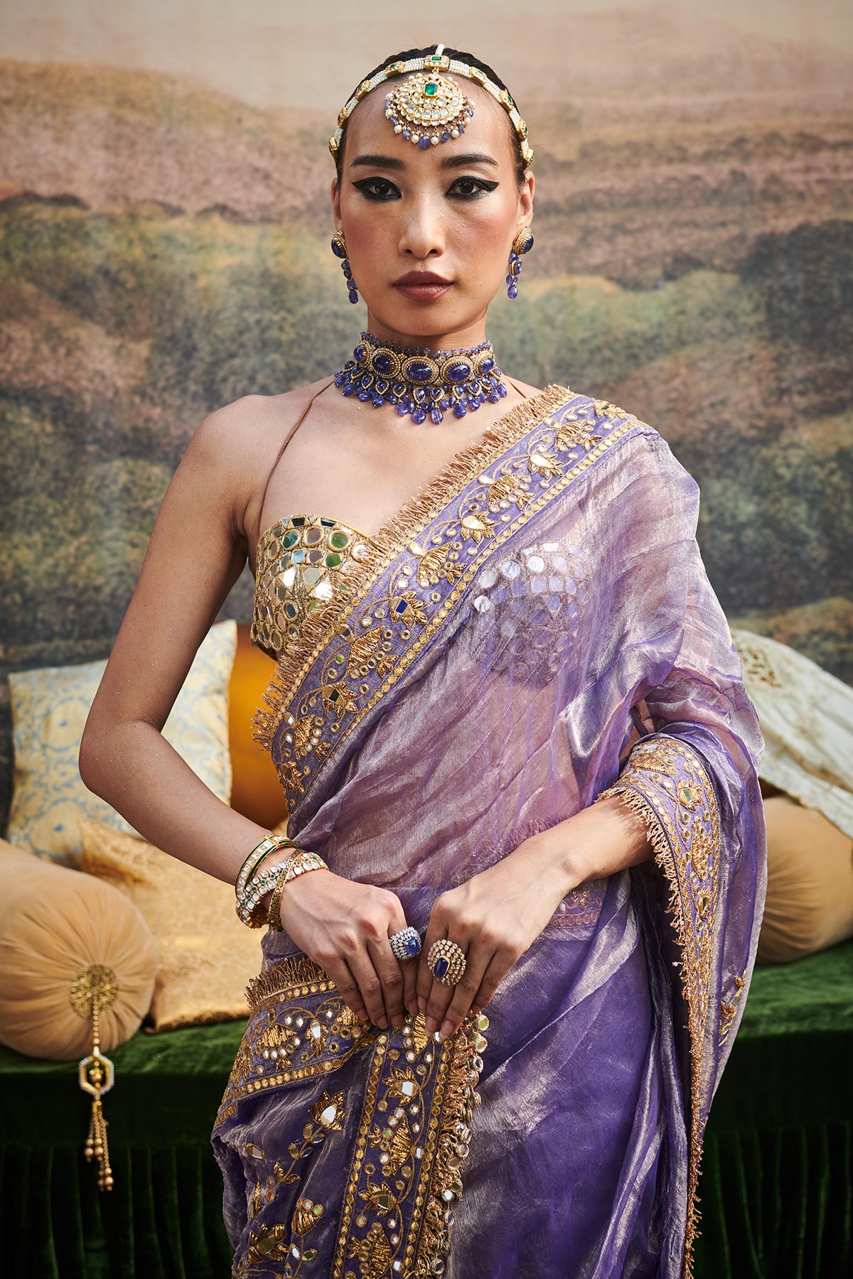 Krishna Leela Saree