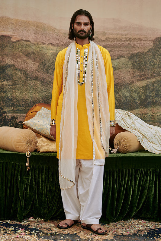 Khayalat-e Kurta set and Stole