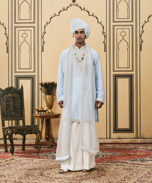 Falsai Chanderi Kurta Set