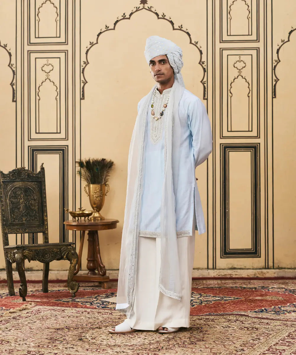 Falsai Chanderi Kurta Set