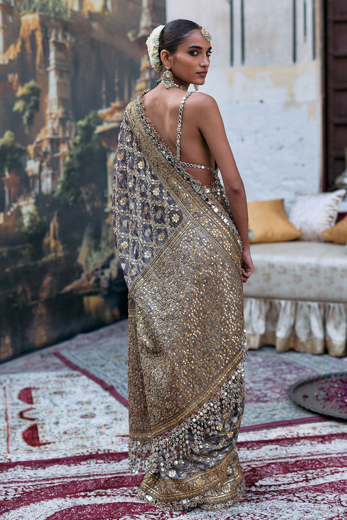 Patralekha Saree Set-B