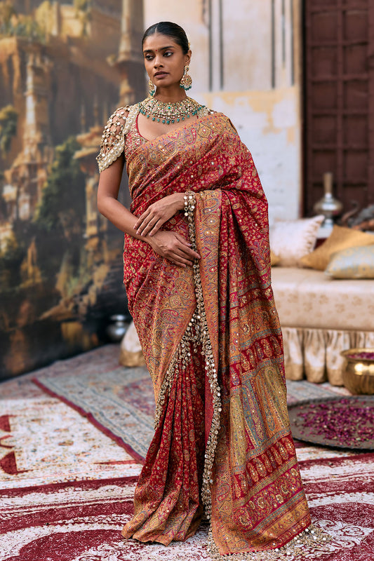 Agni Jamawaar Saree Set