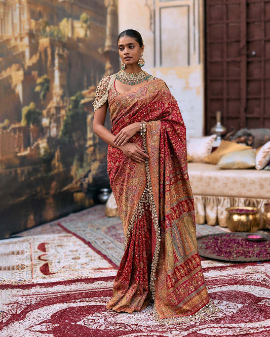 Agni Jamawaar Saree Set