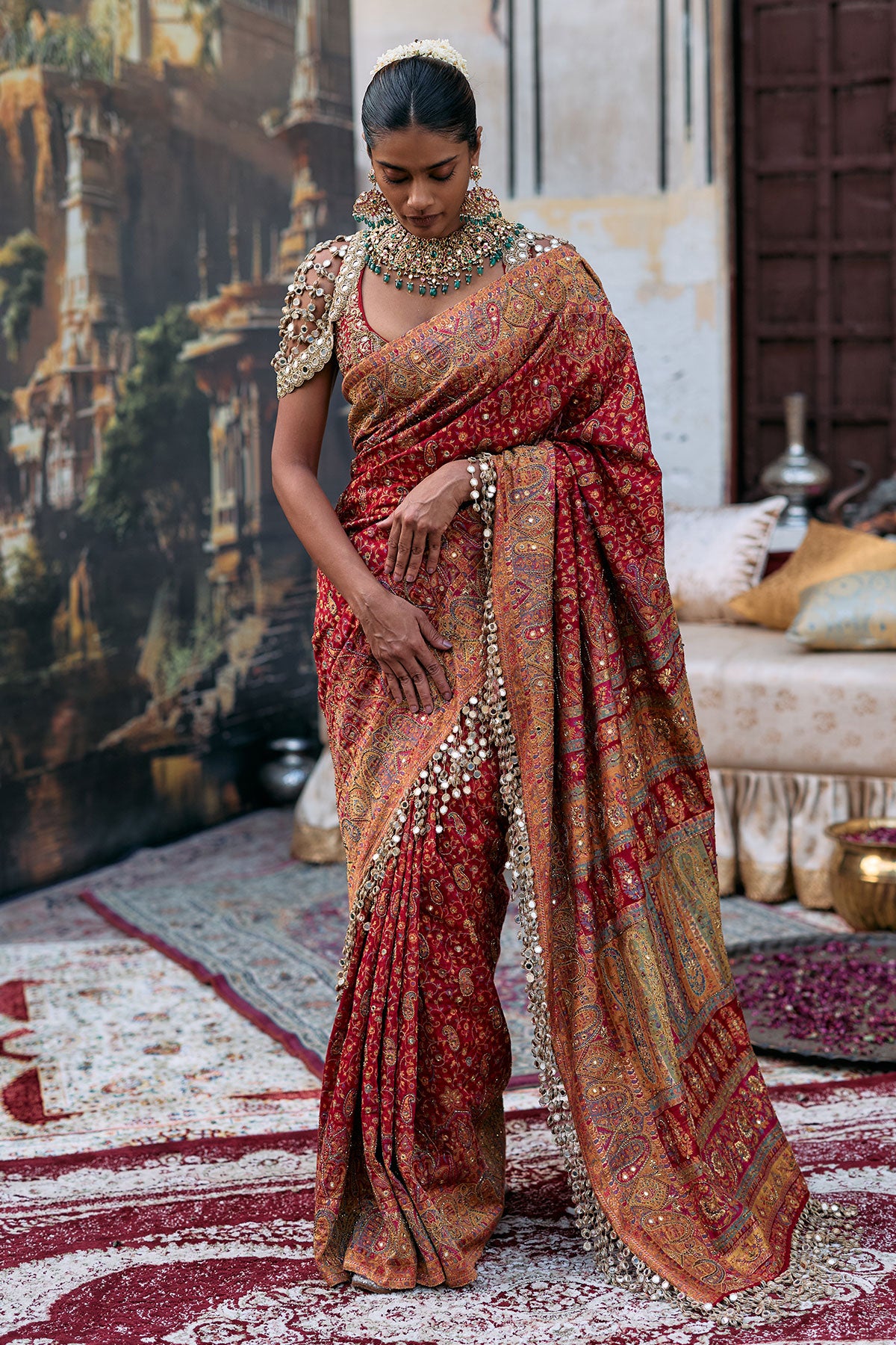 Agni Jamawaar Saree Set