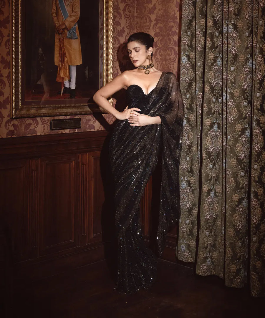 Nimrat Kaur in Vixen Saree Set