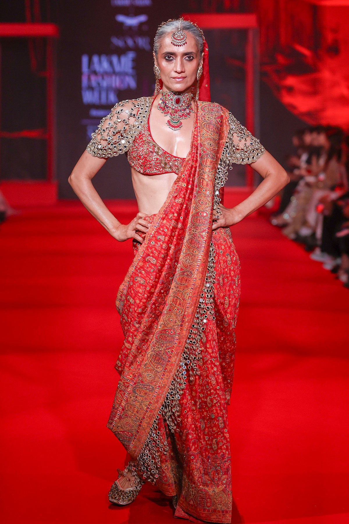 Agni Jamawaar Saree Set