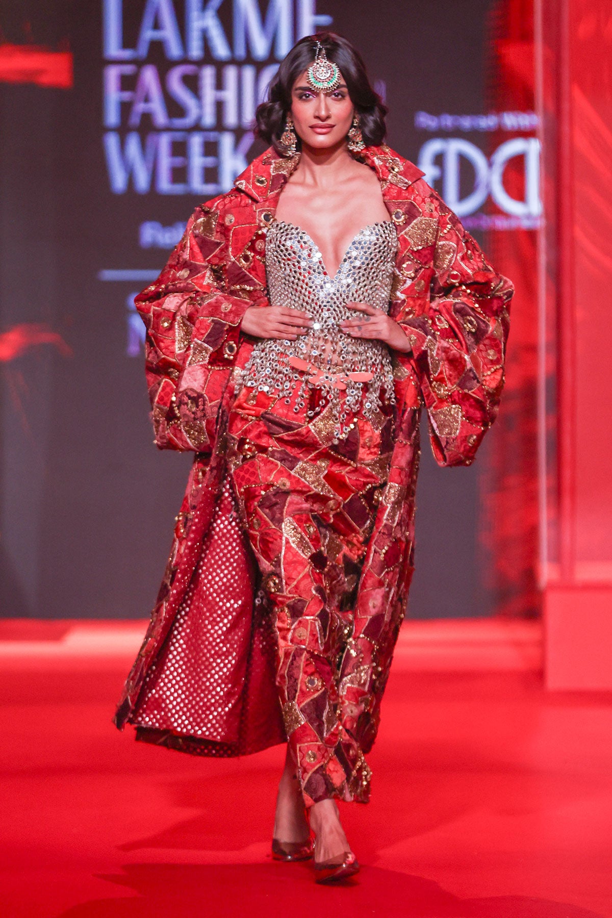 Vilasini Jacket and Skirt Set