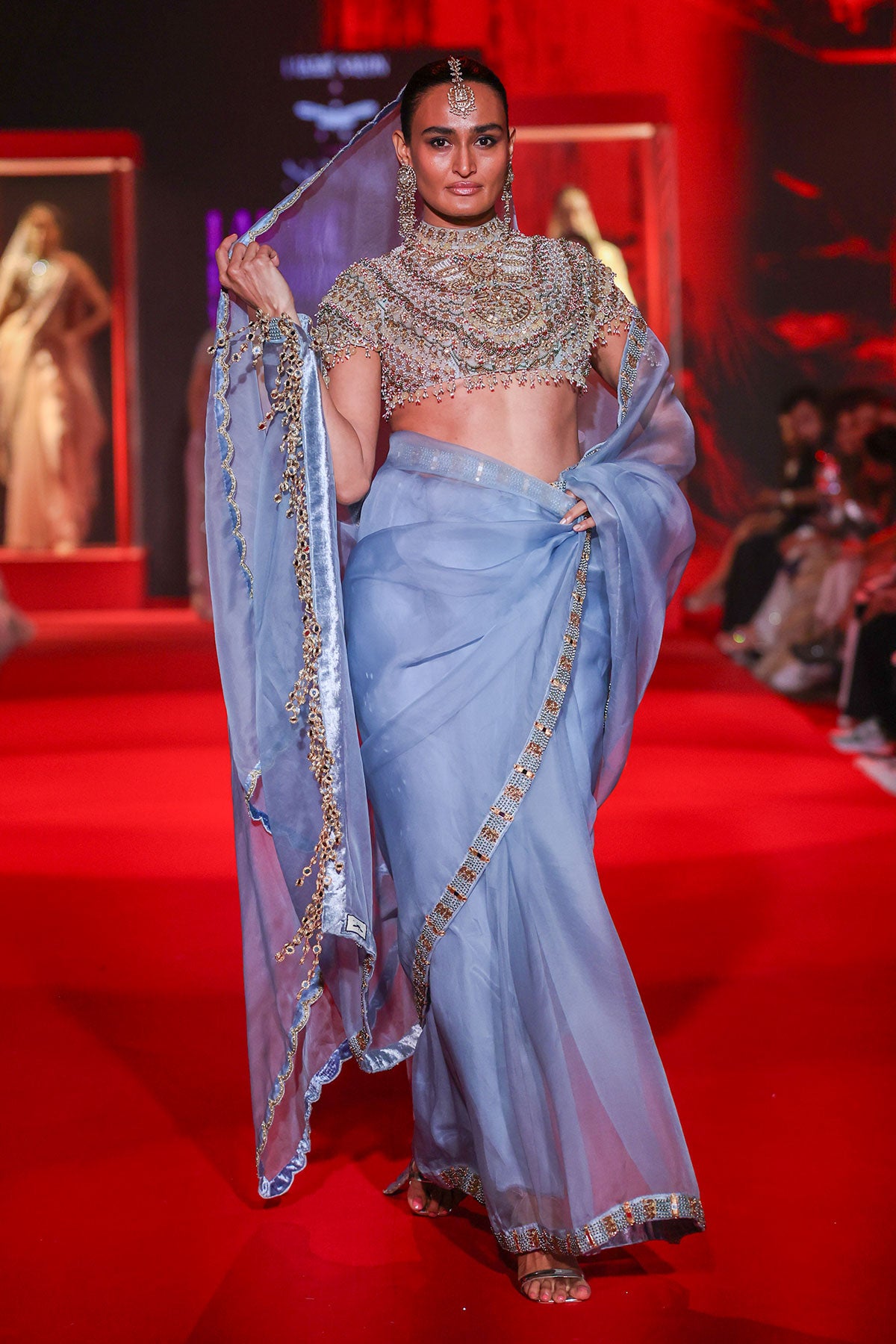 Neelambara Saree Set