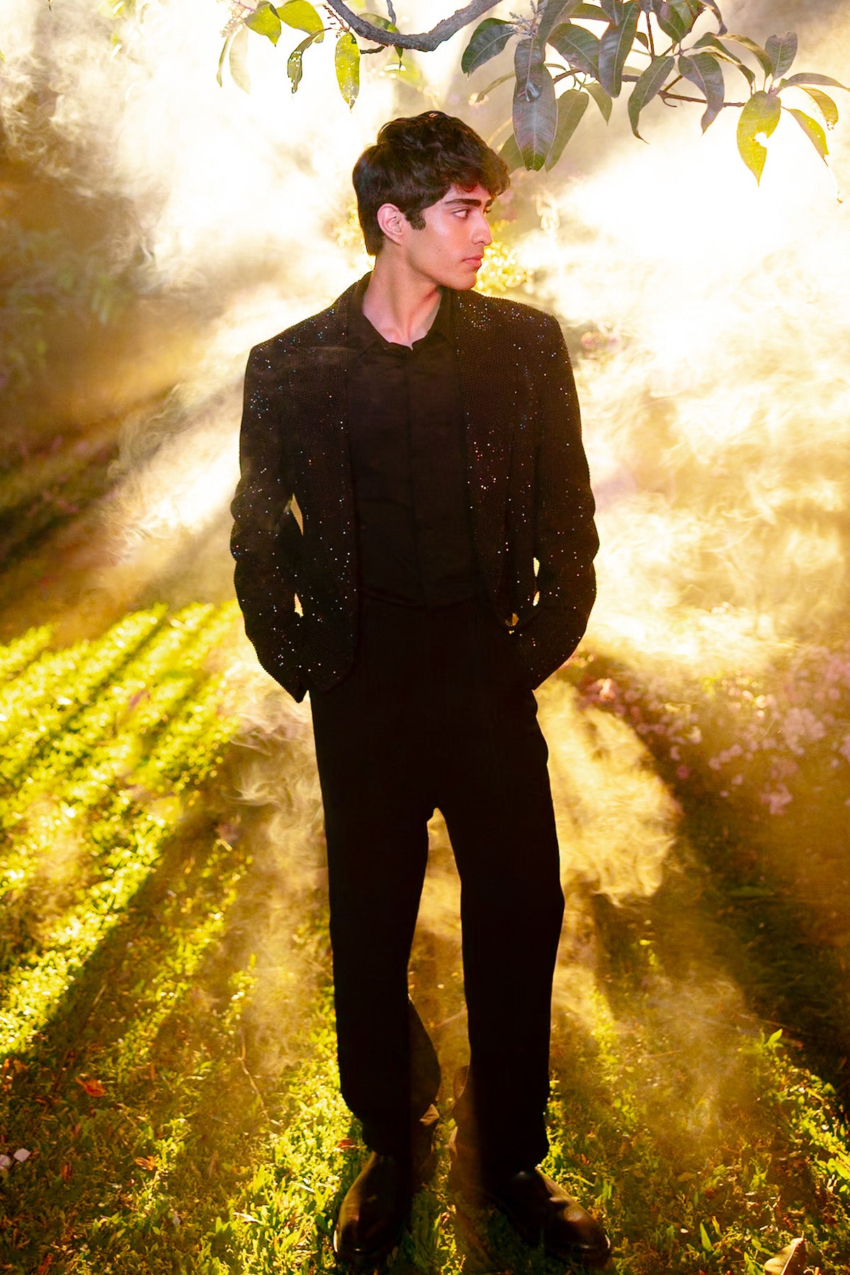 Obsidian Crest jacket set