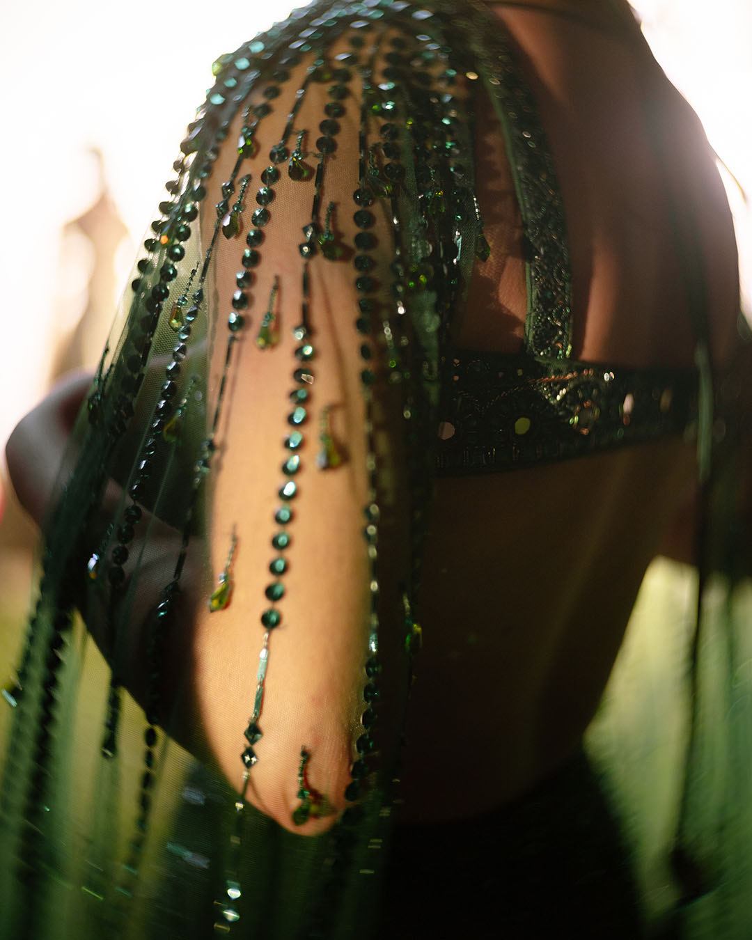 Emerald Élan Lehenga Set