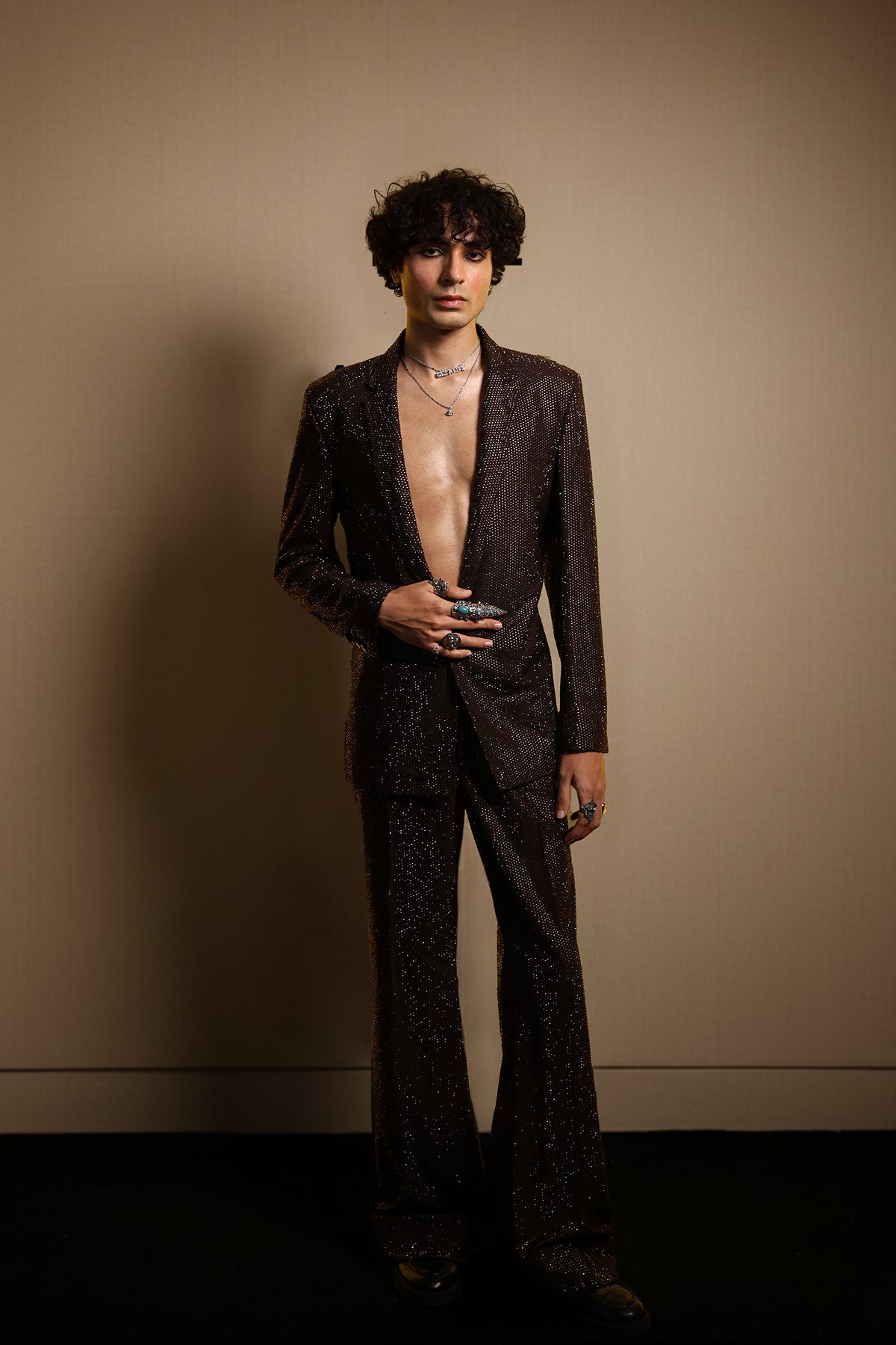 Teejay gill in Stardust Luxe Suit
