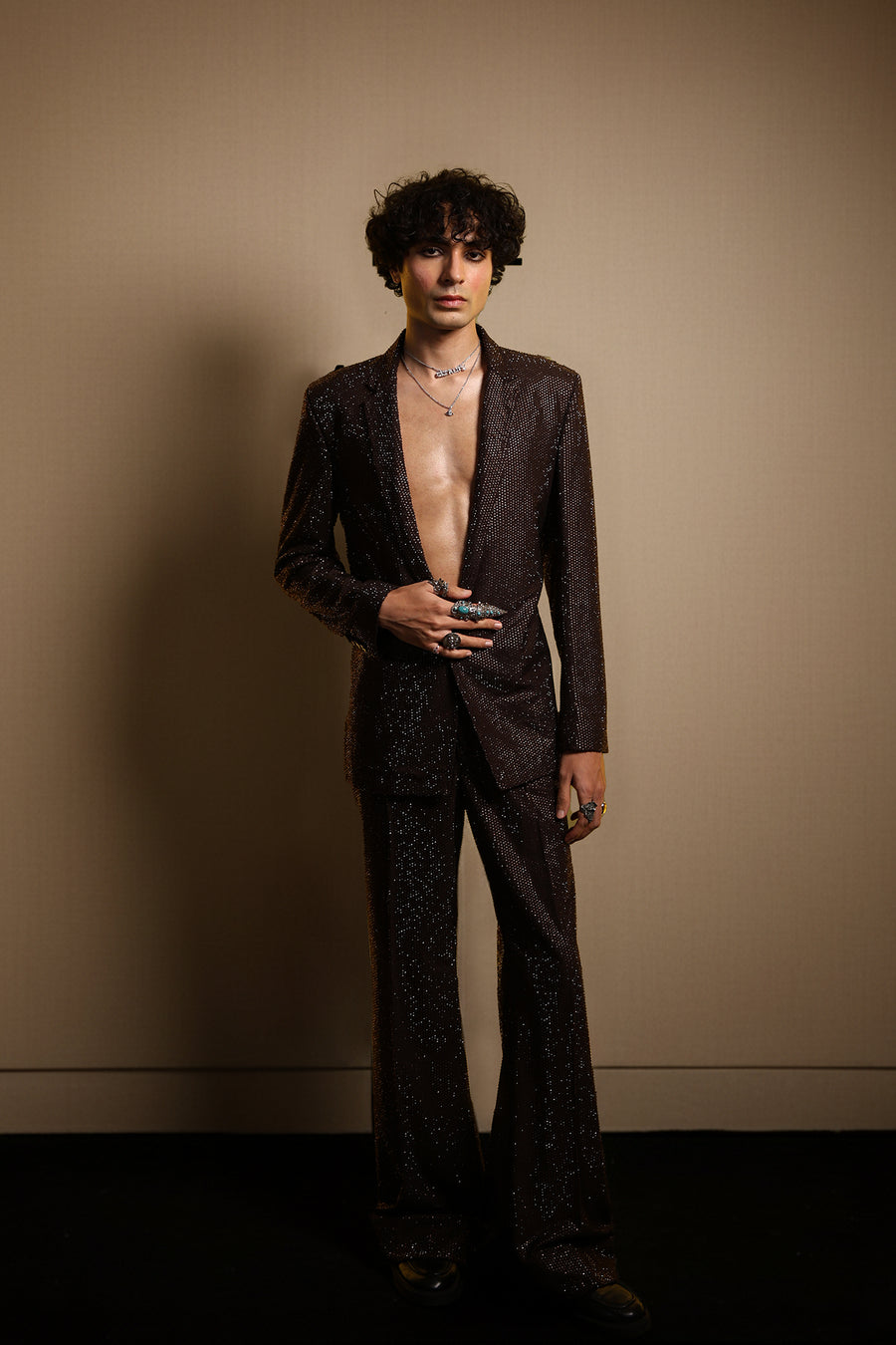 Teejay gill in Stardust Luxe Suit