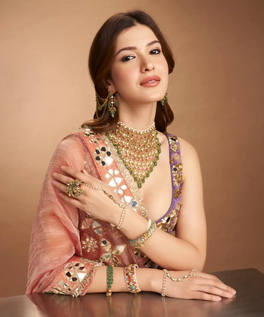 Shanaya Kapoor in AZAL SHEESH LEHENGA