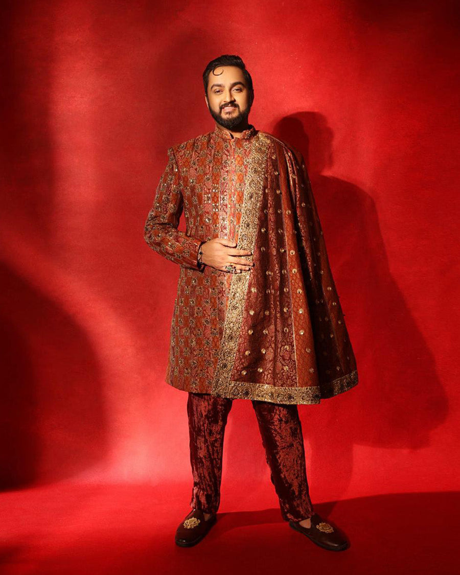 Rajvesha Sherwani Set