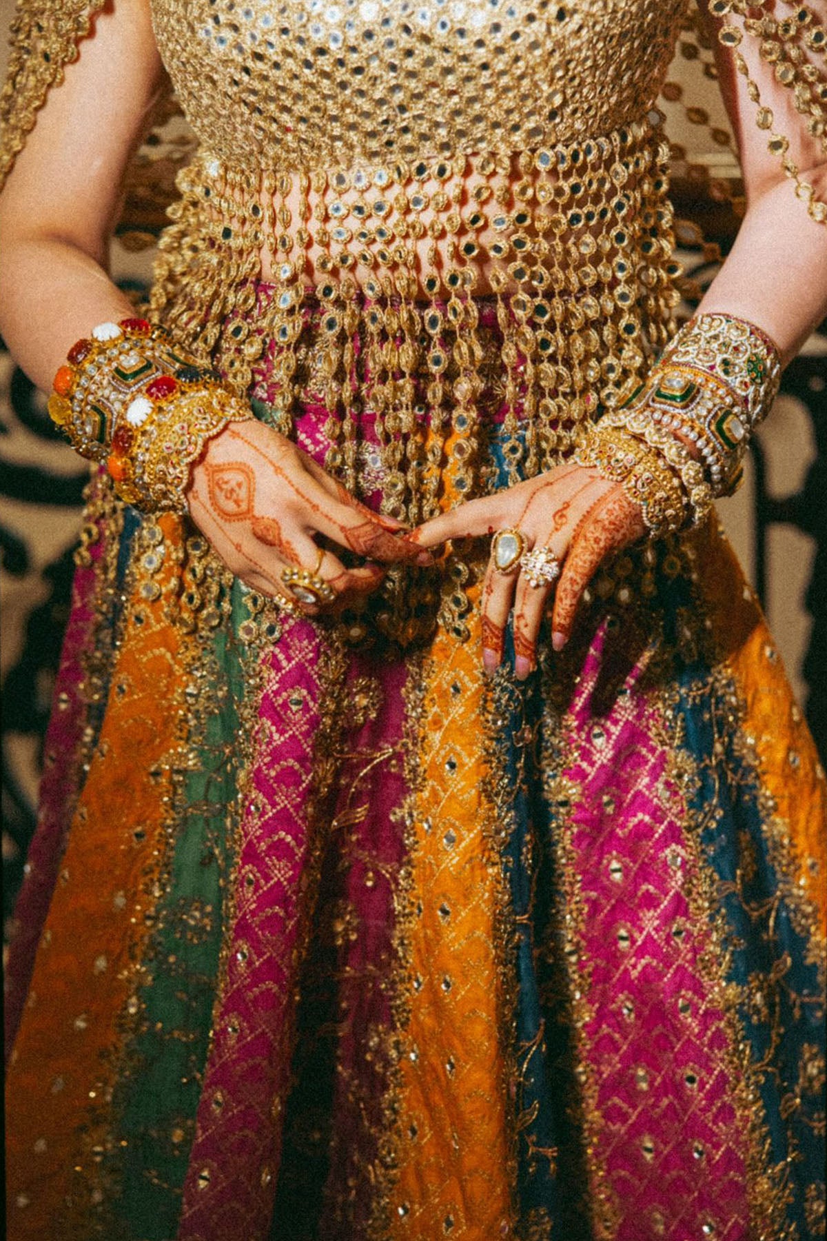 Nupur Sanon in Kalidar Multicolour Lehenga Set