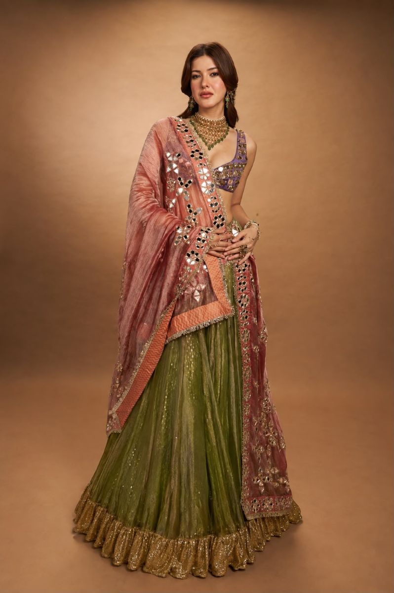 Shanaya Kapoor in AZAL SHEESH LEHENGA
