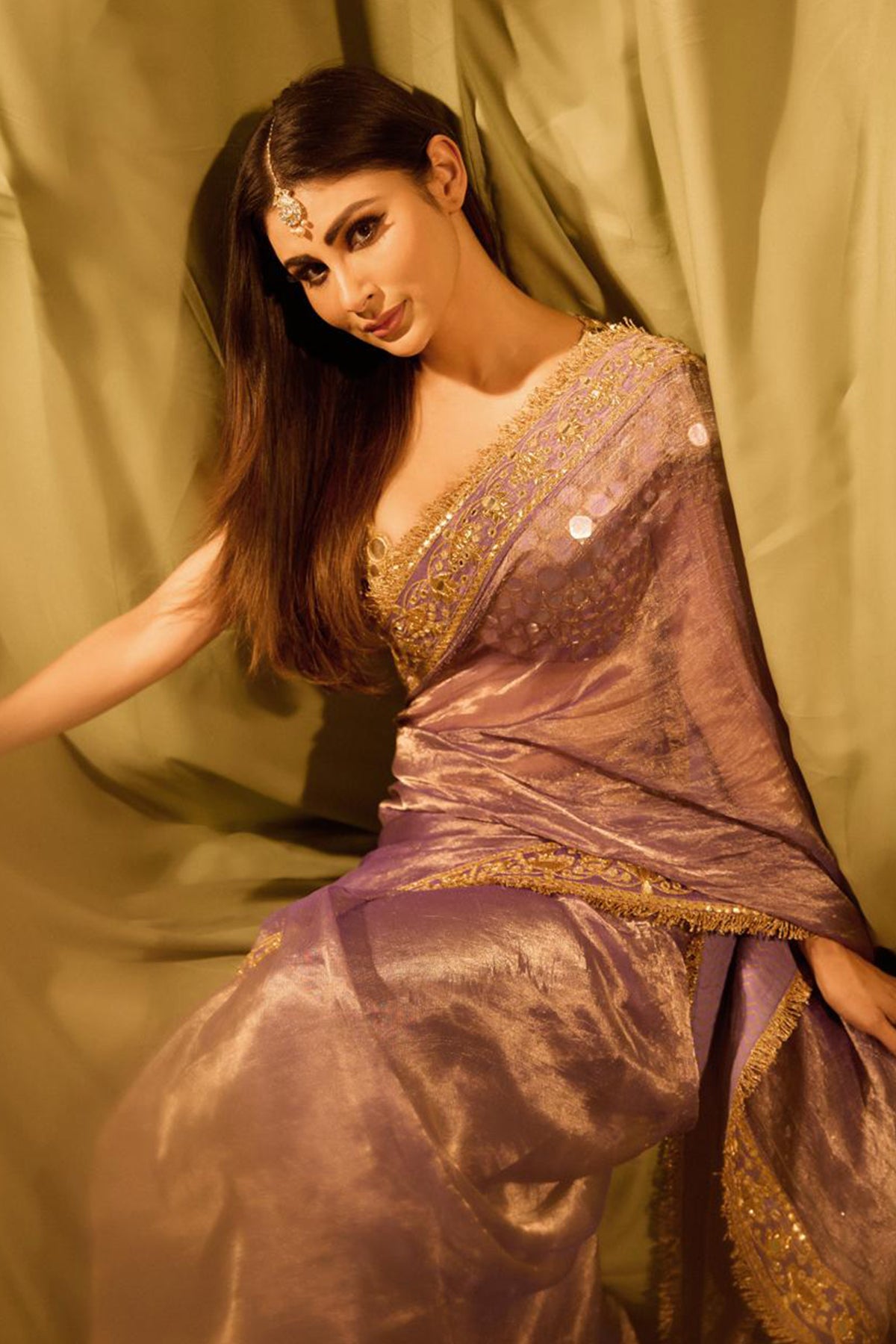 Mouni Roy in Krishna Leela Saree