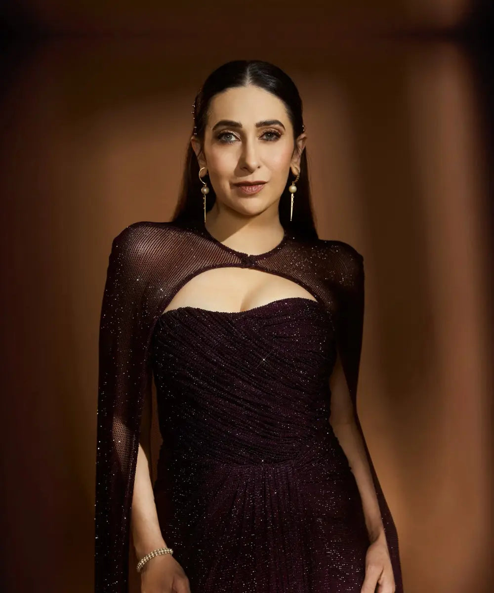 Karisma Kapoor in Valora Gown Set - A