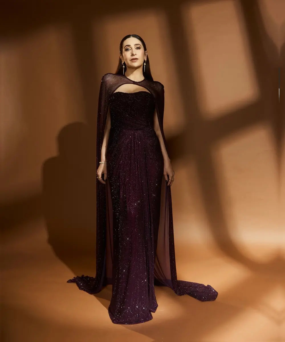 Karisma Kapoor in Valora Gown Set - A